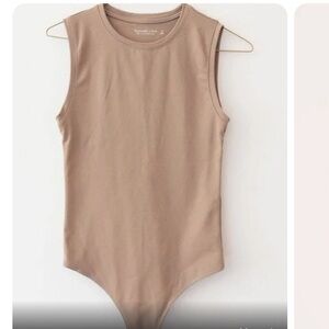 Abercrombie Tan Bodysuit